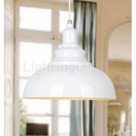 1 Light Aluminum Alloy Pendant Light with Shade