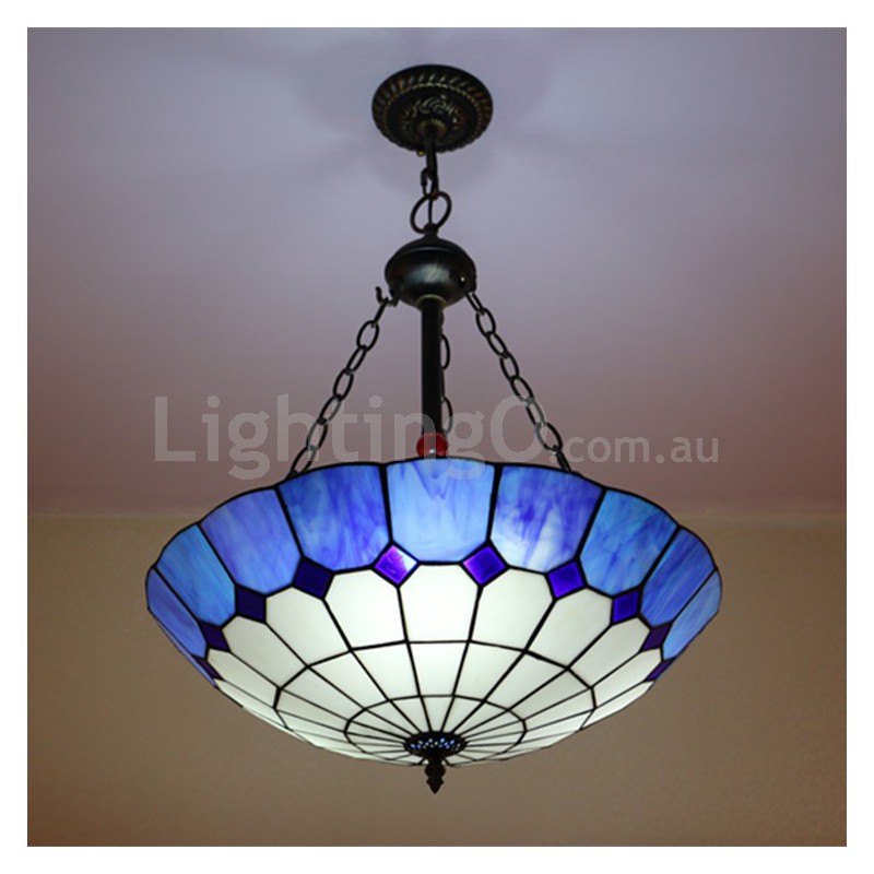 Leaded glass deals pendant light