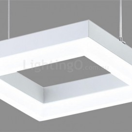 3 Light Aluminum Alloy Pendant Light with Acrylic Shade