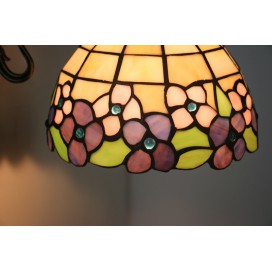 8 Inch European Stained Glass Wall Light