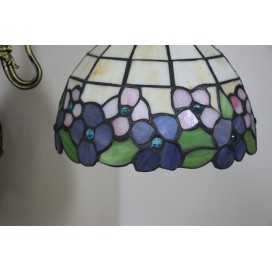 8 Inch European Stained Glass Wall Light