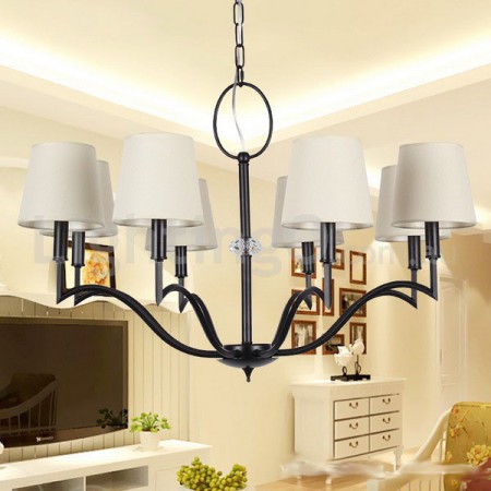 Modern candle deals chandelier