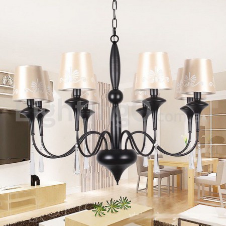 8 Light Candle Style Chandelier