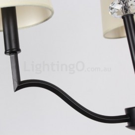 3 Light Modern Contemporary Candle Style Chandelier