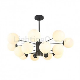 Modern Contemporary Magic Bean Stainless Steel Chandelier