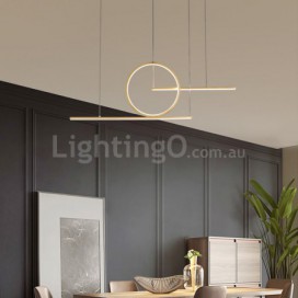 Modern Contemporary Zinc Alloy Pendant Light