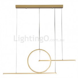 Modern Contemporary Zinc Alloy Pendant Light