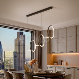 Modern Contemporary Zinc Alloy Pendant Light