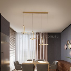 Modern Contemporary Zinc Alloy Pendant Light