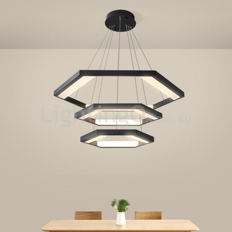 modern stainless steel pendant light