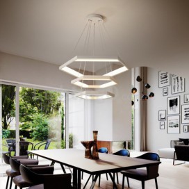 Modern Contemporary Stainless Steel Pendant Light