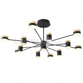 Modern Contemporary Stainless Steel Chandelier