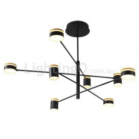 Modern Contemporary Stainless Steel Chandelier