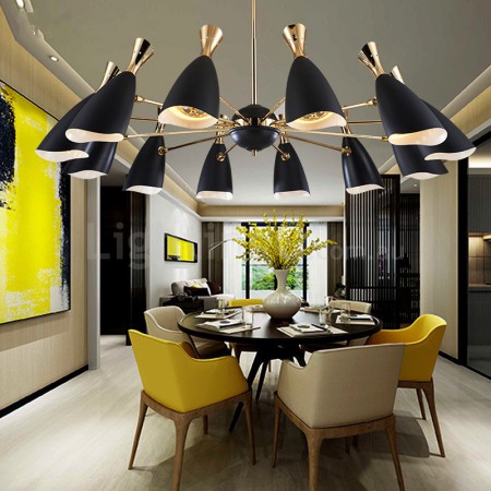 12 Light Chandelier Modern/ Contemporary