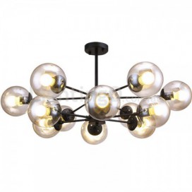 Modern Contemporary Magic Bean Glass Chandelier