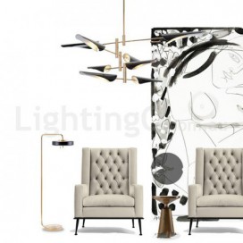 Modern/ Contemporary 4 Tiers 8 Light Chandelier