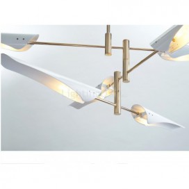 Modern/ Contemporary 4 Tiers 8 Light Chandelier