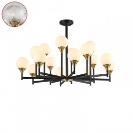 Fine Brass 16 Light Chandelier