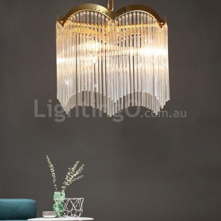 Fine Brass 3 Light Chandelier