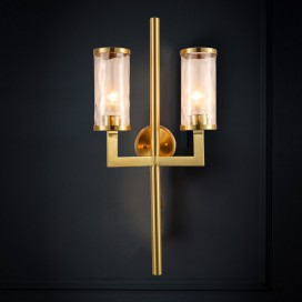 Fine Brass 2 Light Wall Sconce