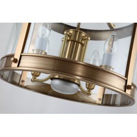 Fine Brass 5 Light Chandelier