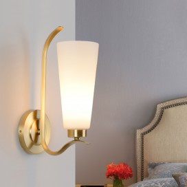 Fine Brass 1 Light Wall Sconce