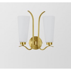 Fine Brass 2 Light Wall Sconce