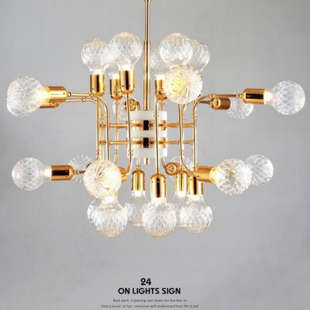 24 Light 4 Tiers Modern/ Contemporary Chandelier