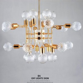 24 Light 4 Tiers Modern/ Contemporary Chandelier