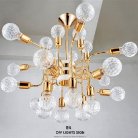 24 Light 4 Tiers Modern/ Contemporary Chandelier