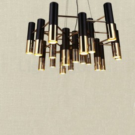 19 Light Single Tier Modern/ Contemporary Chandelier