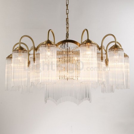 Fine Brass 18 Light Chandelier