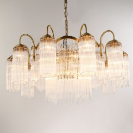 Fine Brass 18 Light Chandelier