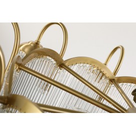 Fine Brass 18 Light Chandelier