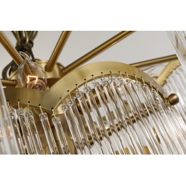 Fine Brass 18 Light Chandelier