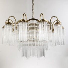 Fine Brass 22 Light Chandelier