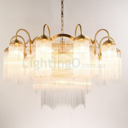 Fine Brass 22 Light Chandelier