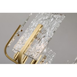 Fine Brass 10 Light Chandelier