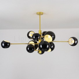 Black 13 Light Modern/ Contemporary Chandelier