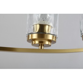 Fine Brass 4 Light Chandelier