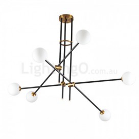 Modern/ Contemporary 6 Light 3-Tier Chandelier