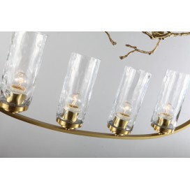 Fine Brass 4 Light Chandelier