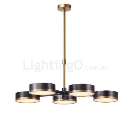 5 Light Modern/ Contemporary Single Tier Chandelier