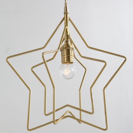 Fine Brass 1 Light Chandelier