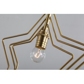 Fine Brass 1 Light Chandelier