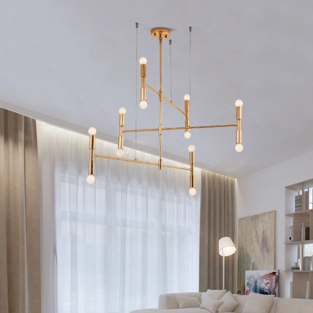 8 Light 3-Tier Modern/ Contemporary Chandelier