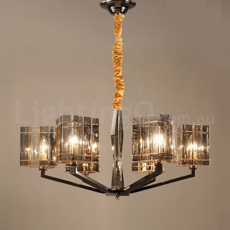 6 Light Modern/ Contemporary Single Tier Chandelier