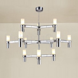 12 Light 3 Tier Modern/ Contemporary Chandelier