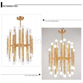 30 Light Modern/ Contemporary Two Tiers Chandelier