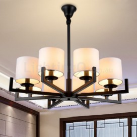 8 Light Single Tier Modern/ Contemporary Chandelier